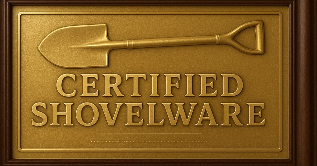 Certified Shovelware